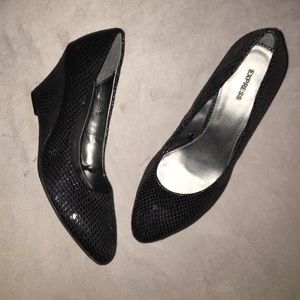Express Slip On Wedge Shoes
