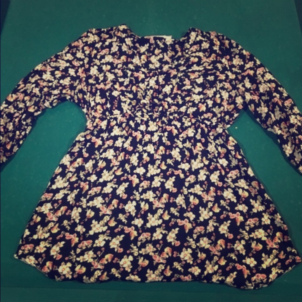 Flowy floral shirt