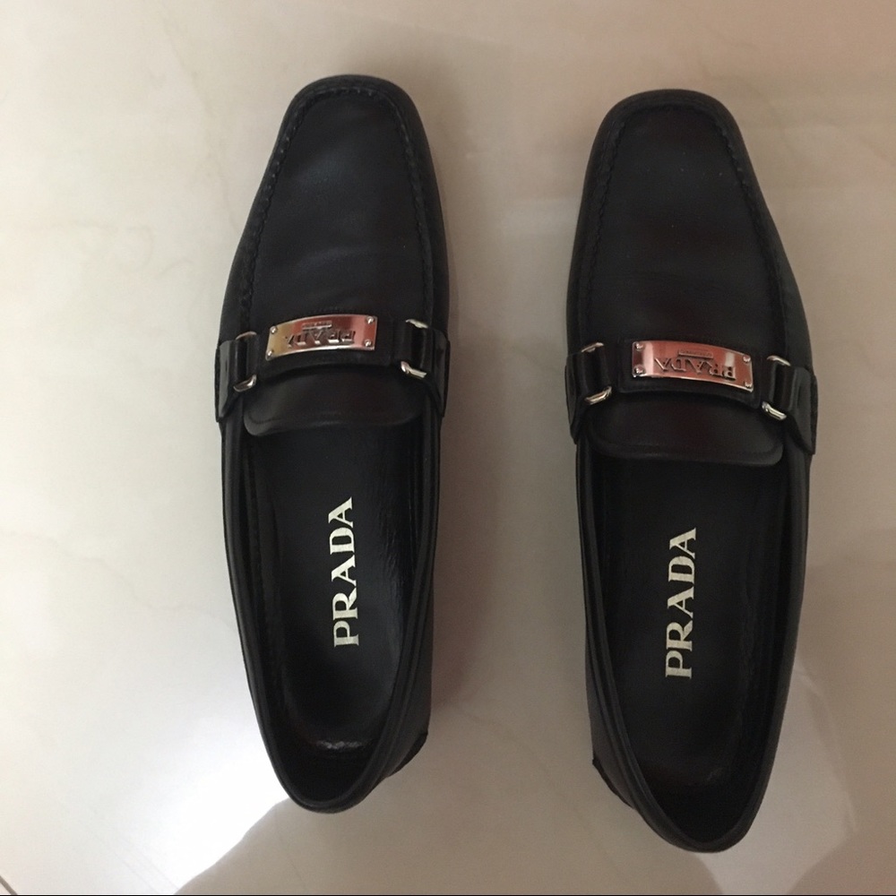 Men's leather Prada shoes