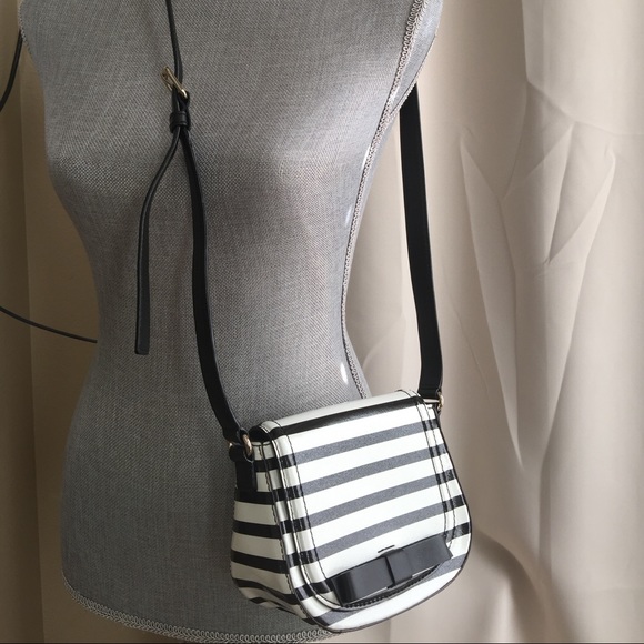 kate spade Handbags - Brand new Kate Spade striped crossbody!