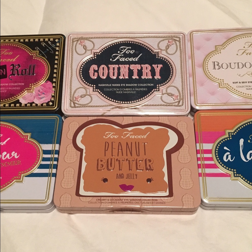Too Faced peanut butter and jelly palette