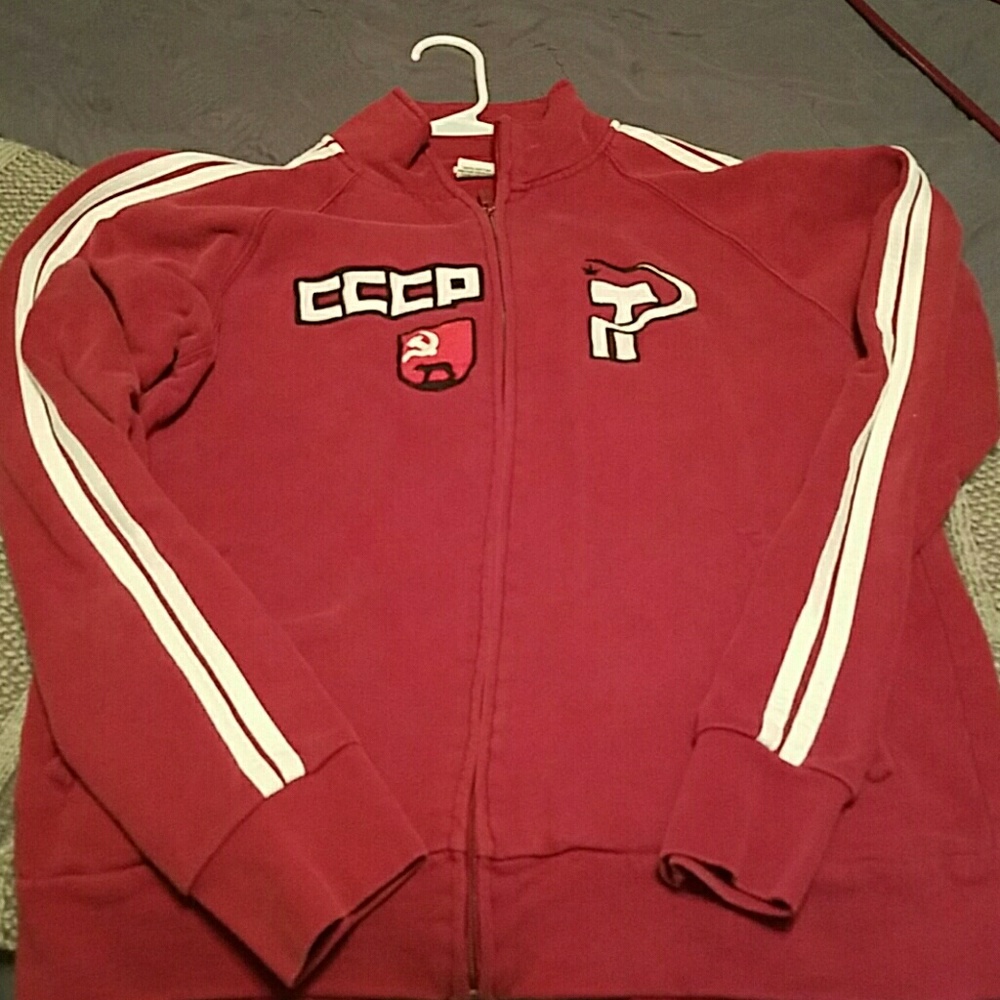 CCCP USSR throwback jacket. L