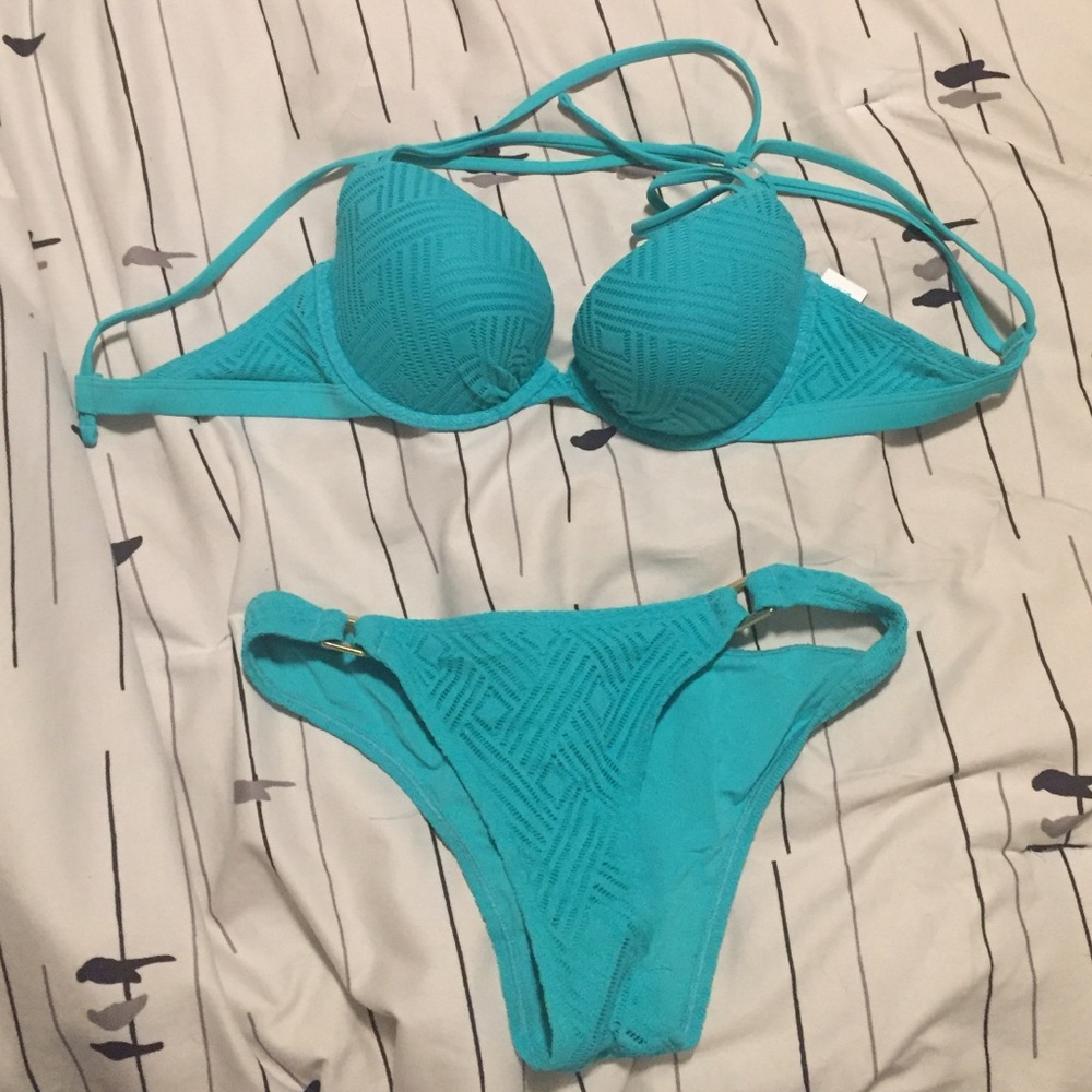 Aerie teal bikini- New with tags