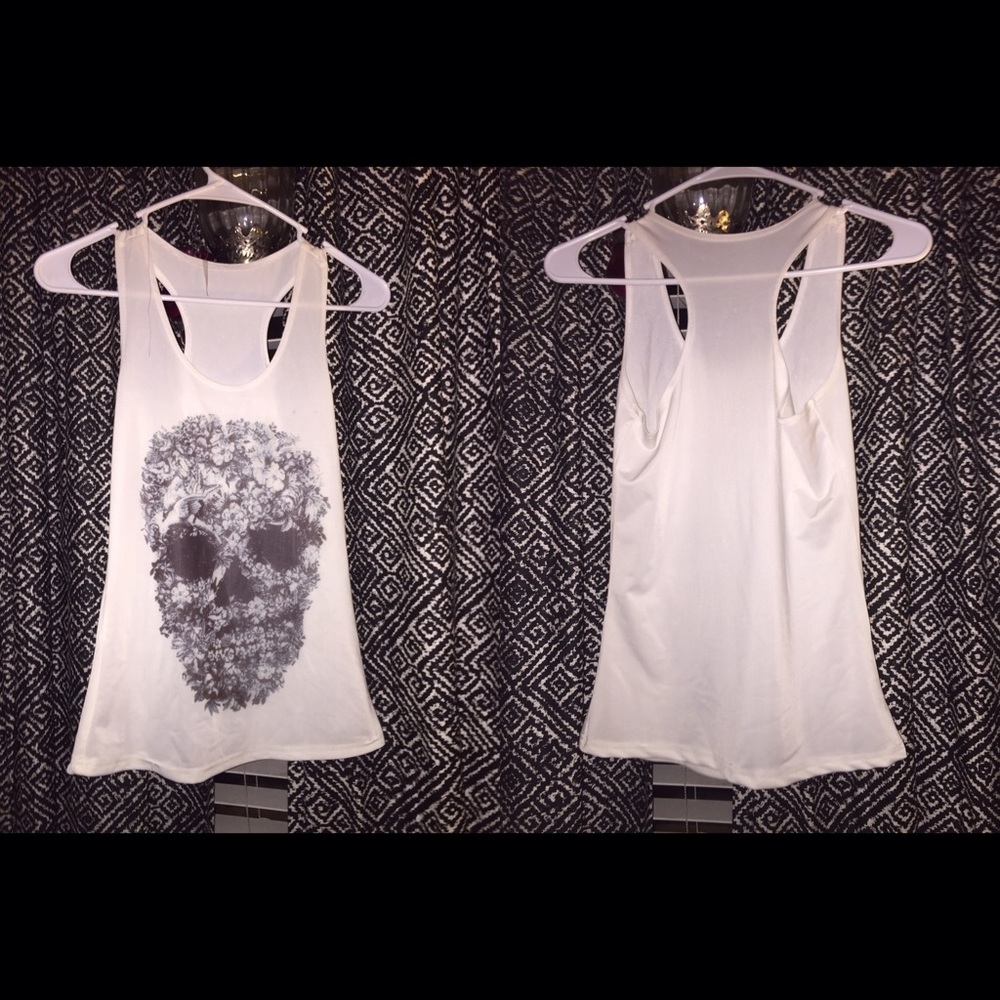 Skull tank top
