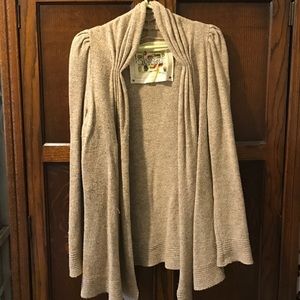 Anthropologie wool cardigan sweater