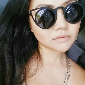 Cat Eye Round Sunglasses