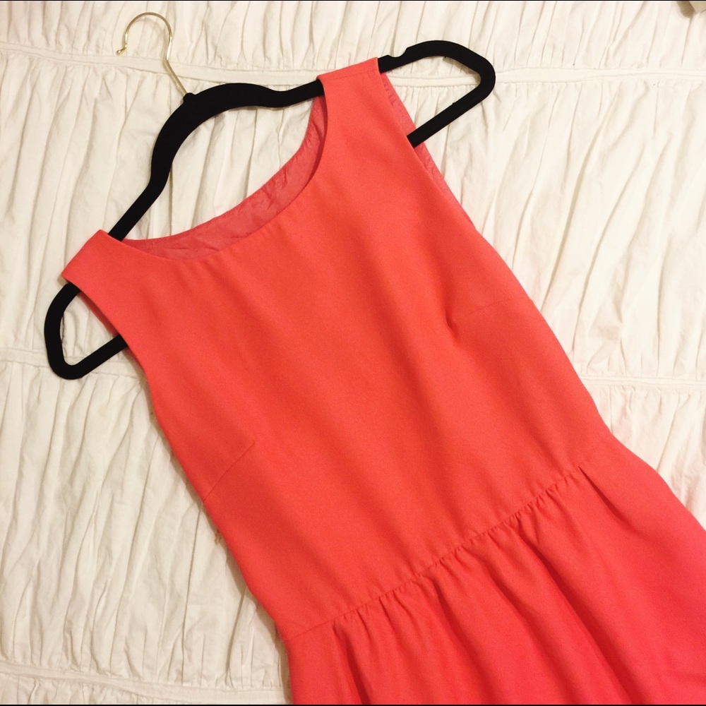 J. Crew Coral dress