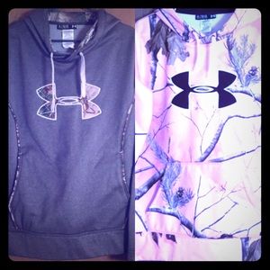 Bundle of Camo under Armour hoodies