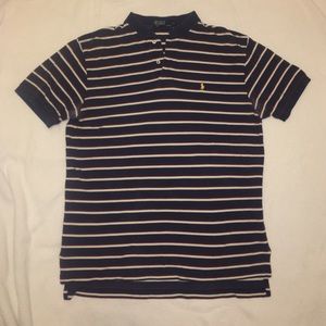 Ralph Lauren-Navy Blue w/ maroon and white stripes
