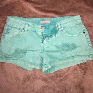 Size 1 teal shorts