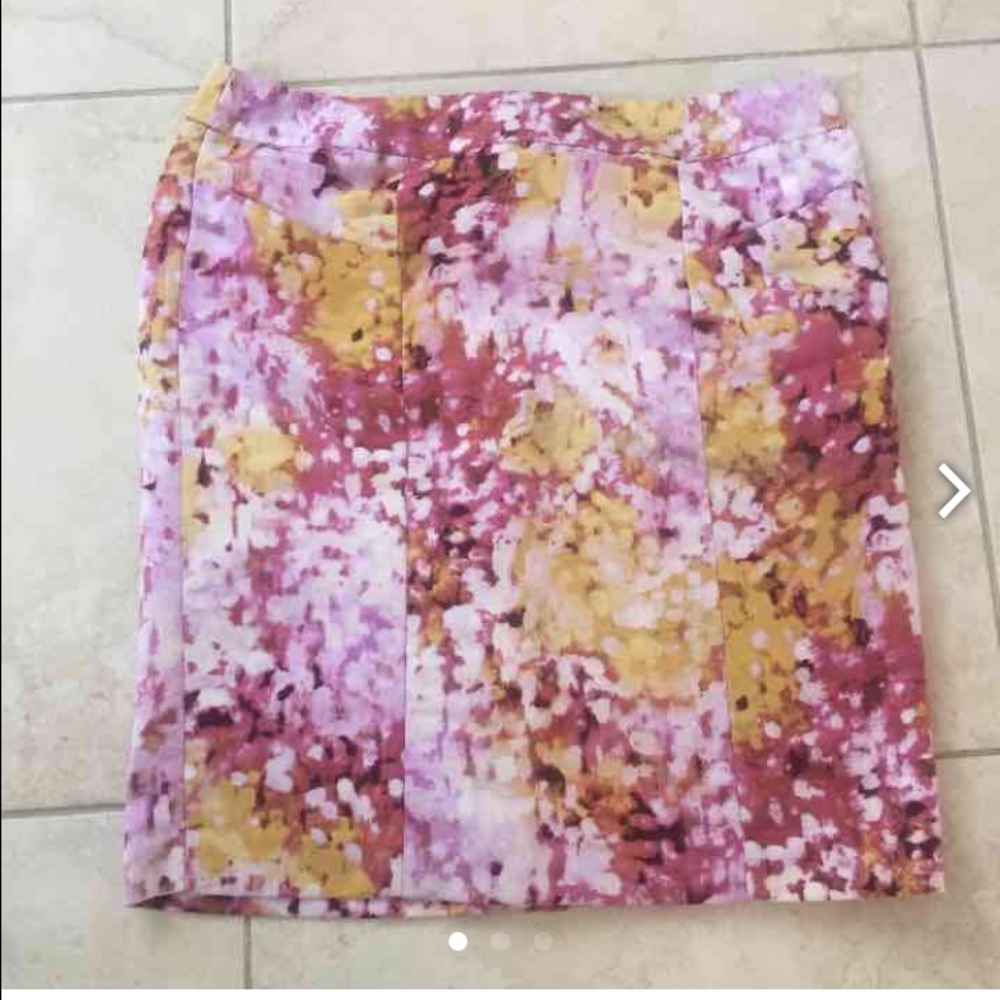 Ann Taylor floral skirt