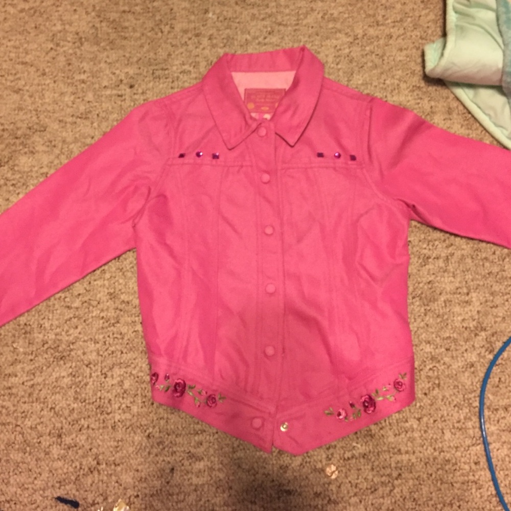 Pink Jean Jacket