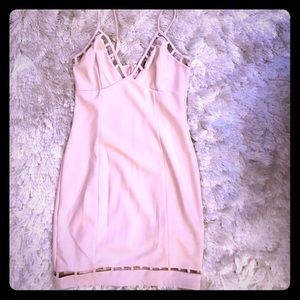 Blush colored dress from NUDE. Size medium.