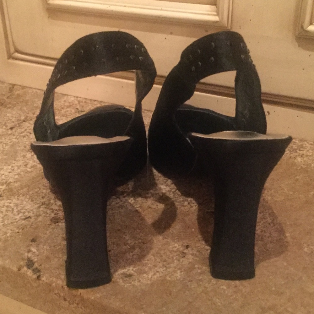 Sale! NIB STUART WEITZMAN Satin -BEDAZZLE - Picture 4 of 4