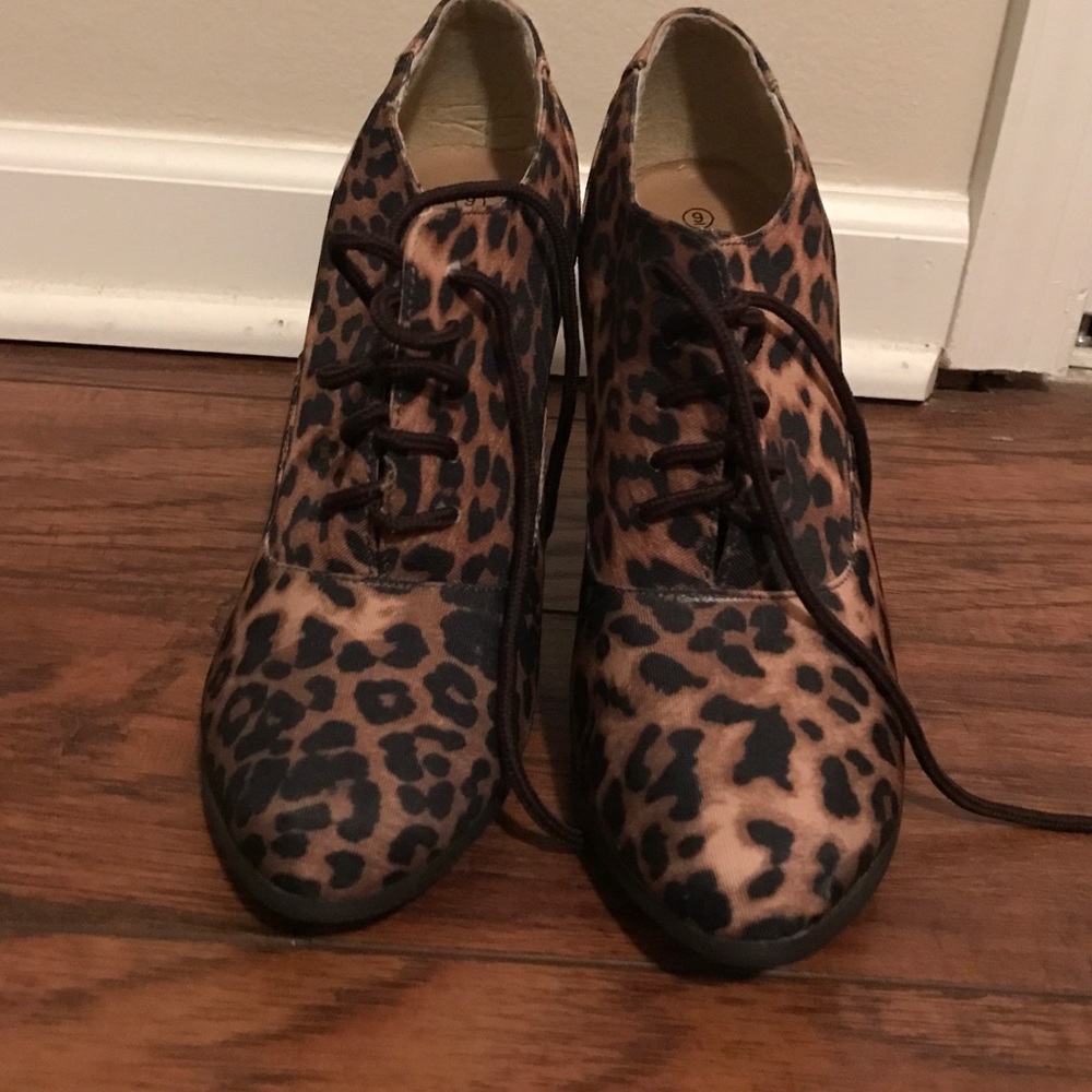 ❤Leopard booties❤