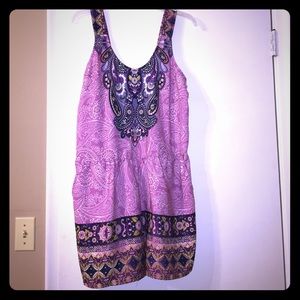 Printed romper