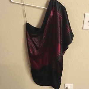 One Sleeve Silk Tunic