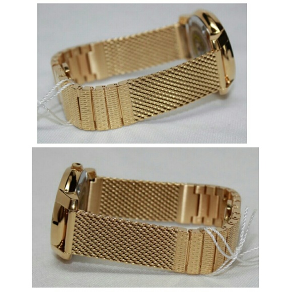 NWT Movado Gold mesh Ladies watch - Picture 4 of 4