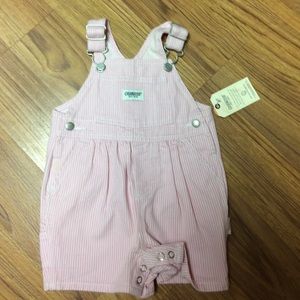 NWT Pink OshKosh overalls