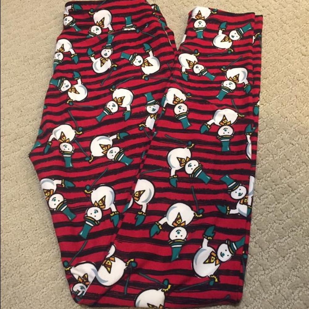 2016 LULAROE OS Christmas snowman