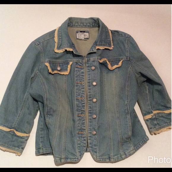 live a little jean jacket