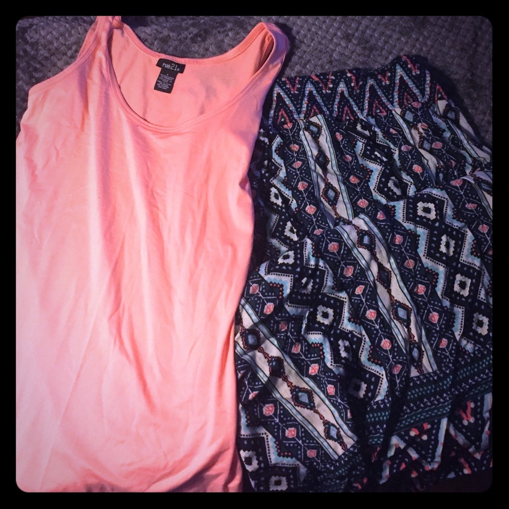 Maxi skirt and tank