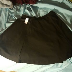Black knee high skirt small