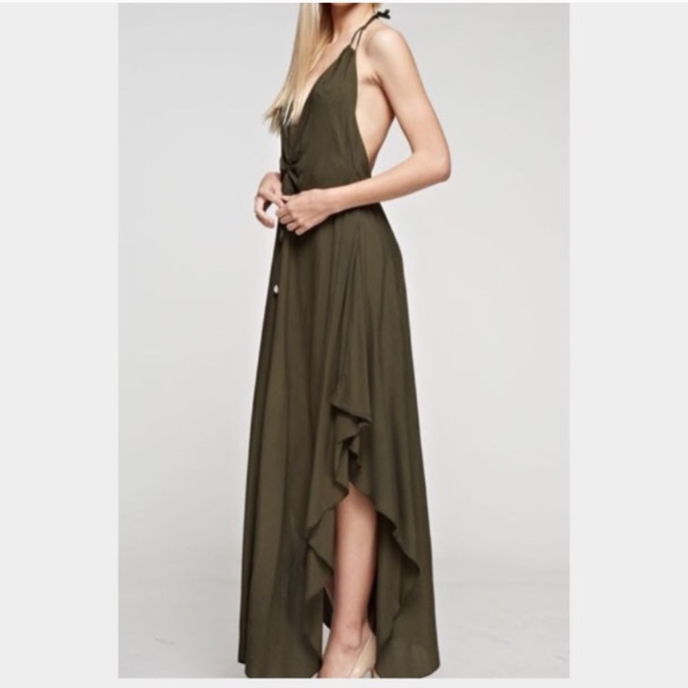 ❗️Final Price❗️Women's Olive Green Maxi Long Dress