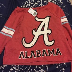 Alabama cropped sweatshirt