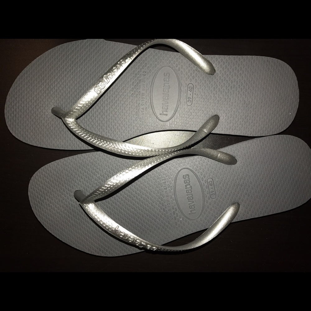 SILVER HAVAIANAS 🎊👙