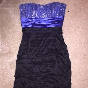 Blue formal dress