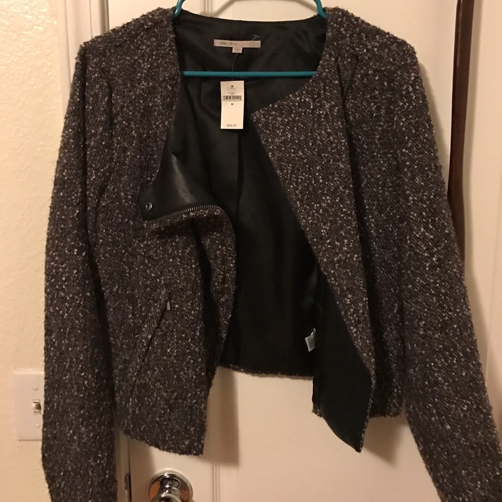 New grey tweed jacket