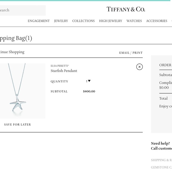 HP Last one available 925 silver necklace - Picture 6 of 6