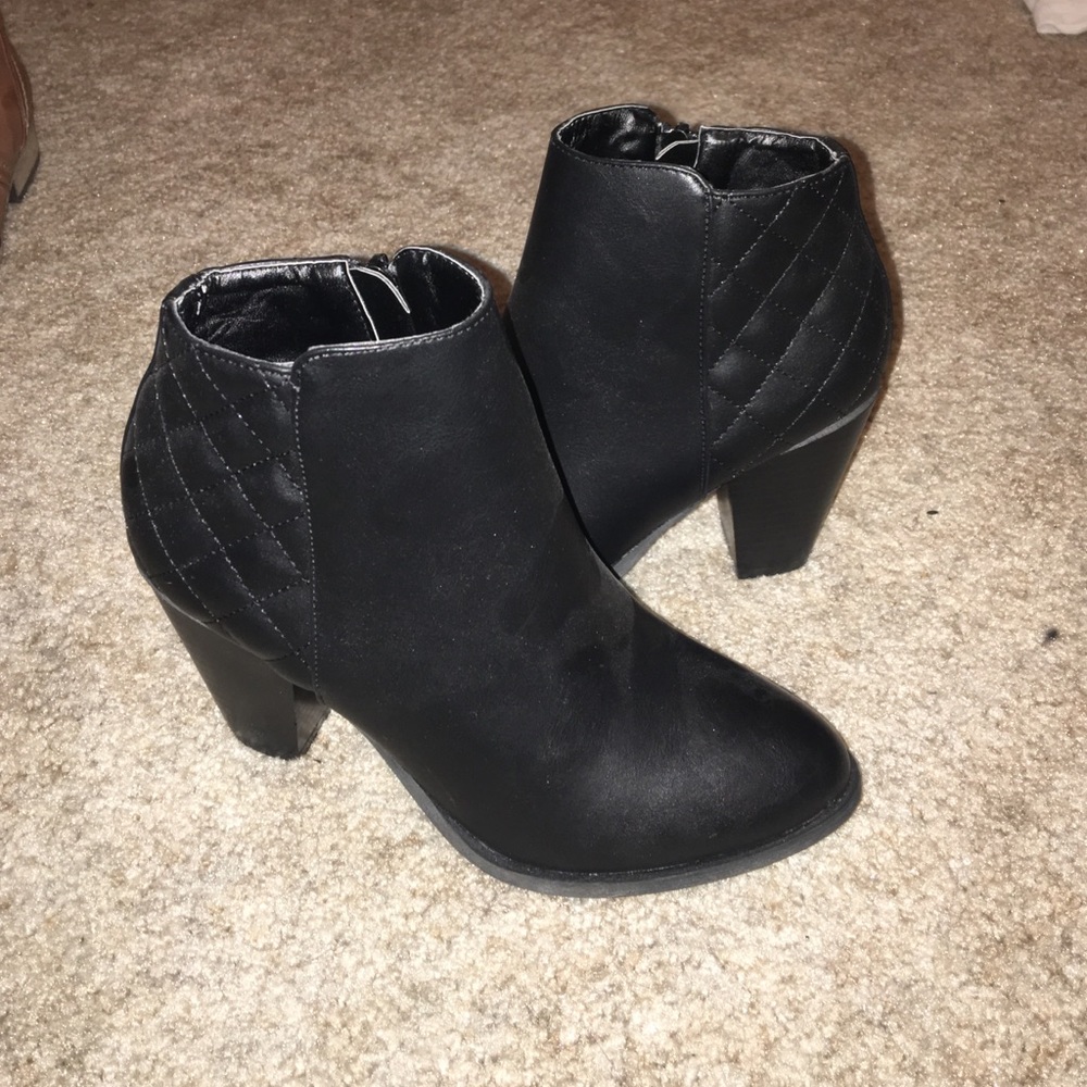 Black booties