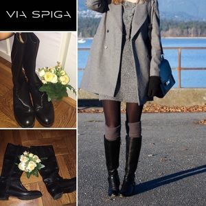 VIA SPIGA- Size8M Moto like boot.