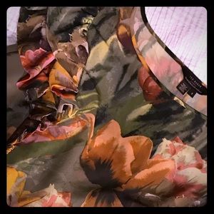 Ted baker ruffled blouse