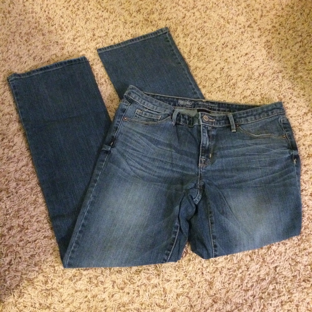 MOSSIMO Mid-Rise Bootcut Jeans