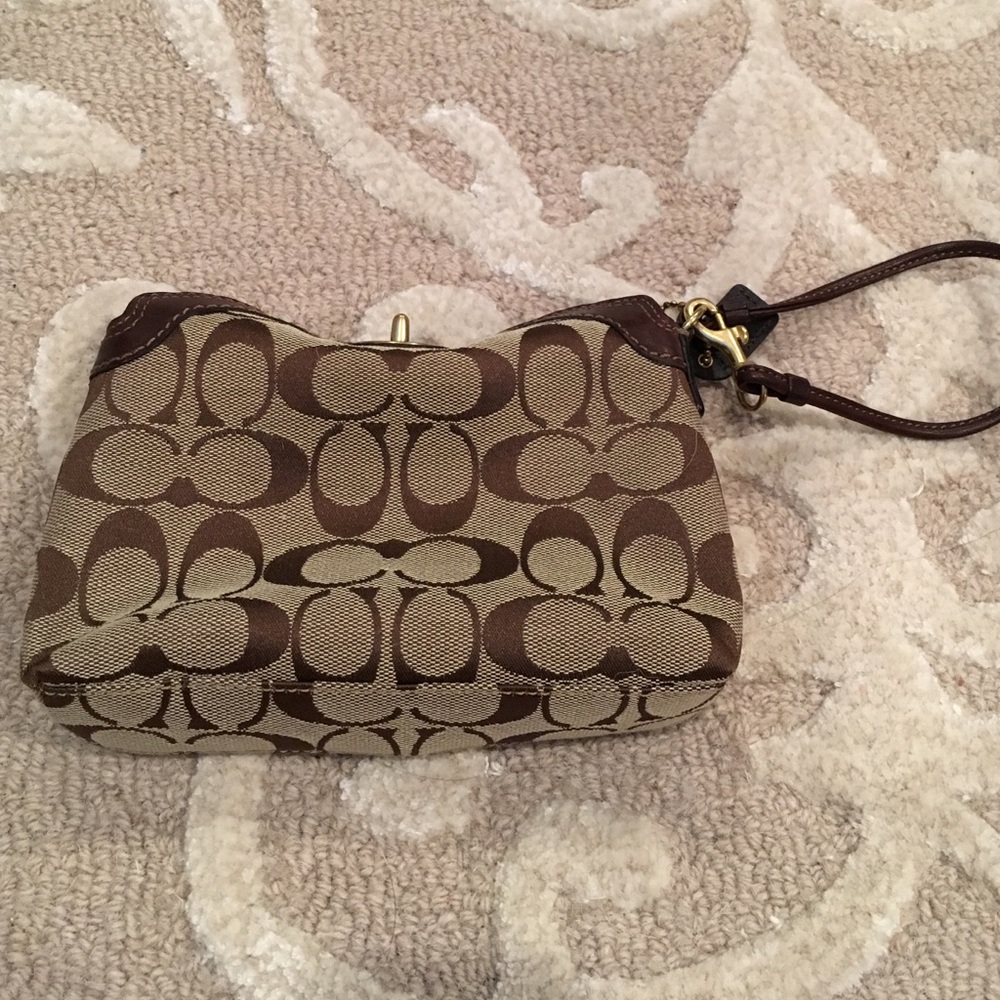 COACH wristlet