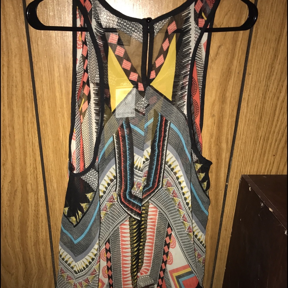 Printed tunic NWT