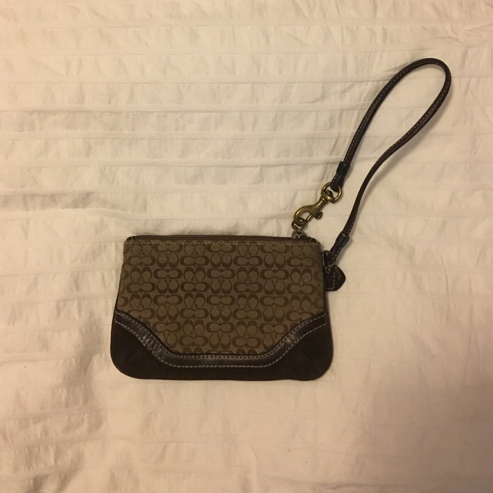 Authentic Coach wristlet