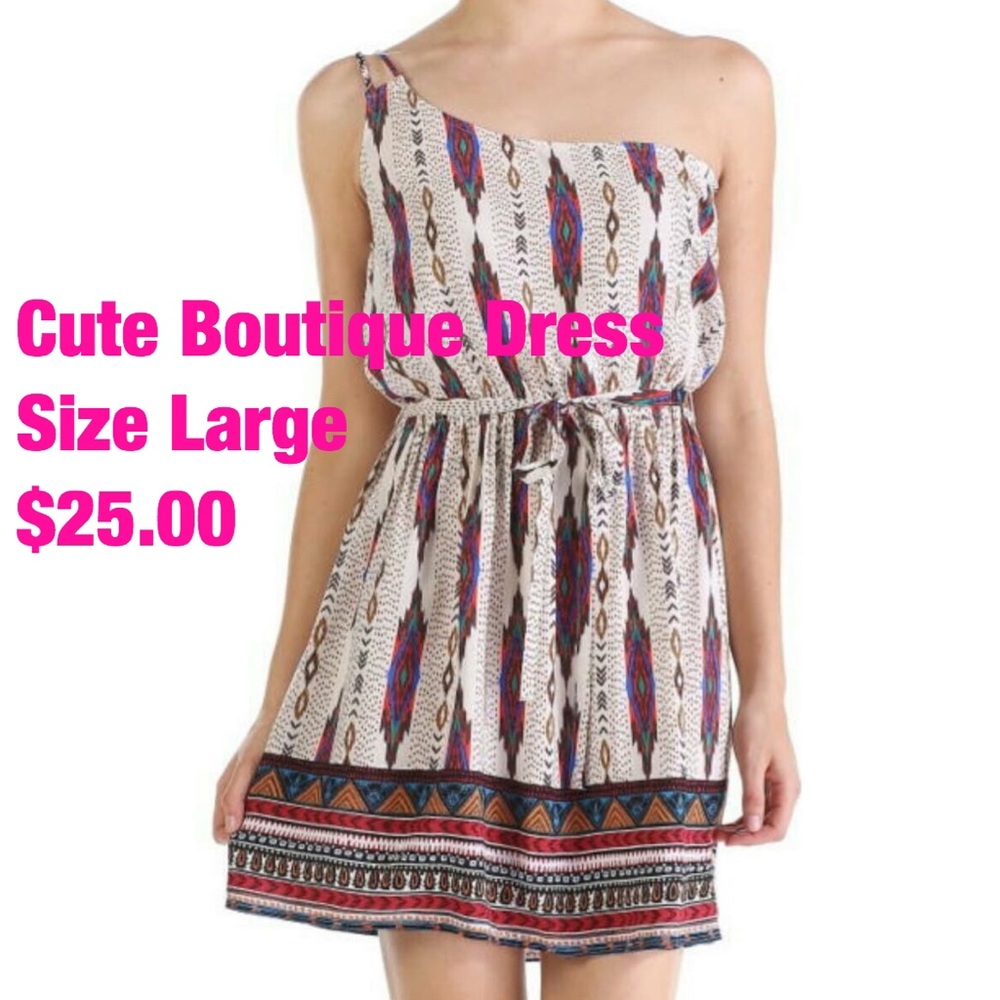 Cute Boutique Dress NWOT