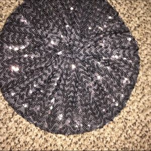 Sequin Slouchy Beanie