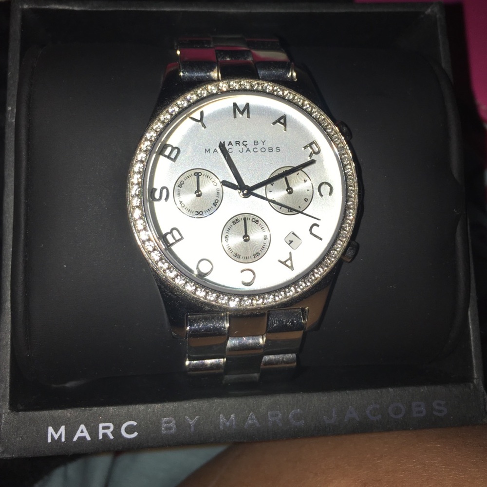 Marc Jacobs Silver Watch