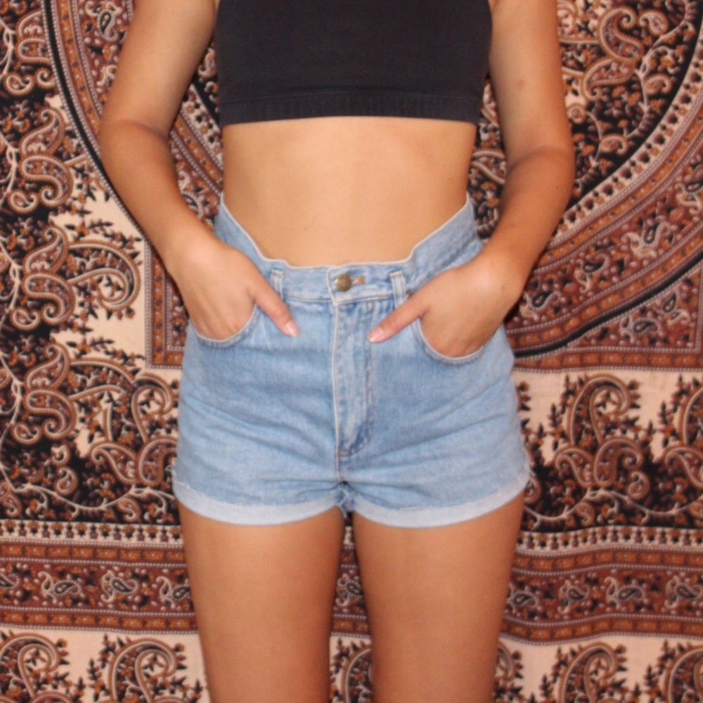 High waisted shorts