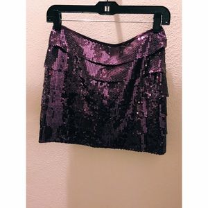 Forever 21 mini sequins skirt