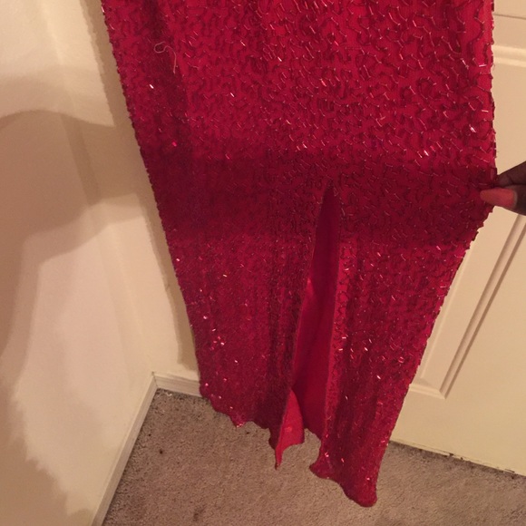 Red Prom Dress - Picture 2 of 4