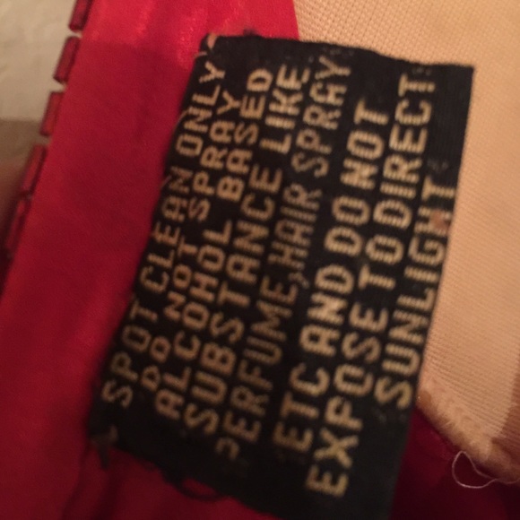 Red Prom Dress - Picture 4 of 4