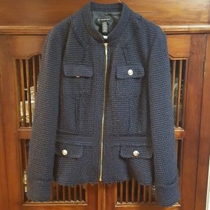 Navy blue jacket