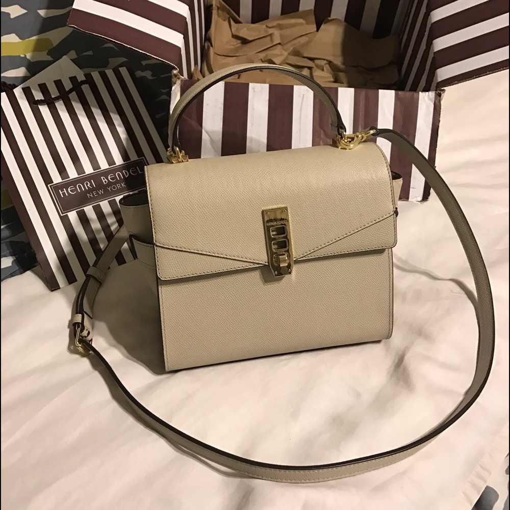 NWT Henri Bendel Uptown Mini Satchel Crossbody