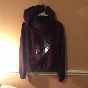 Purple Nike sweatshirt